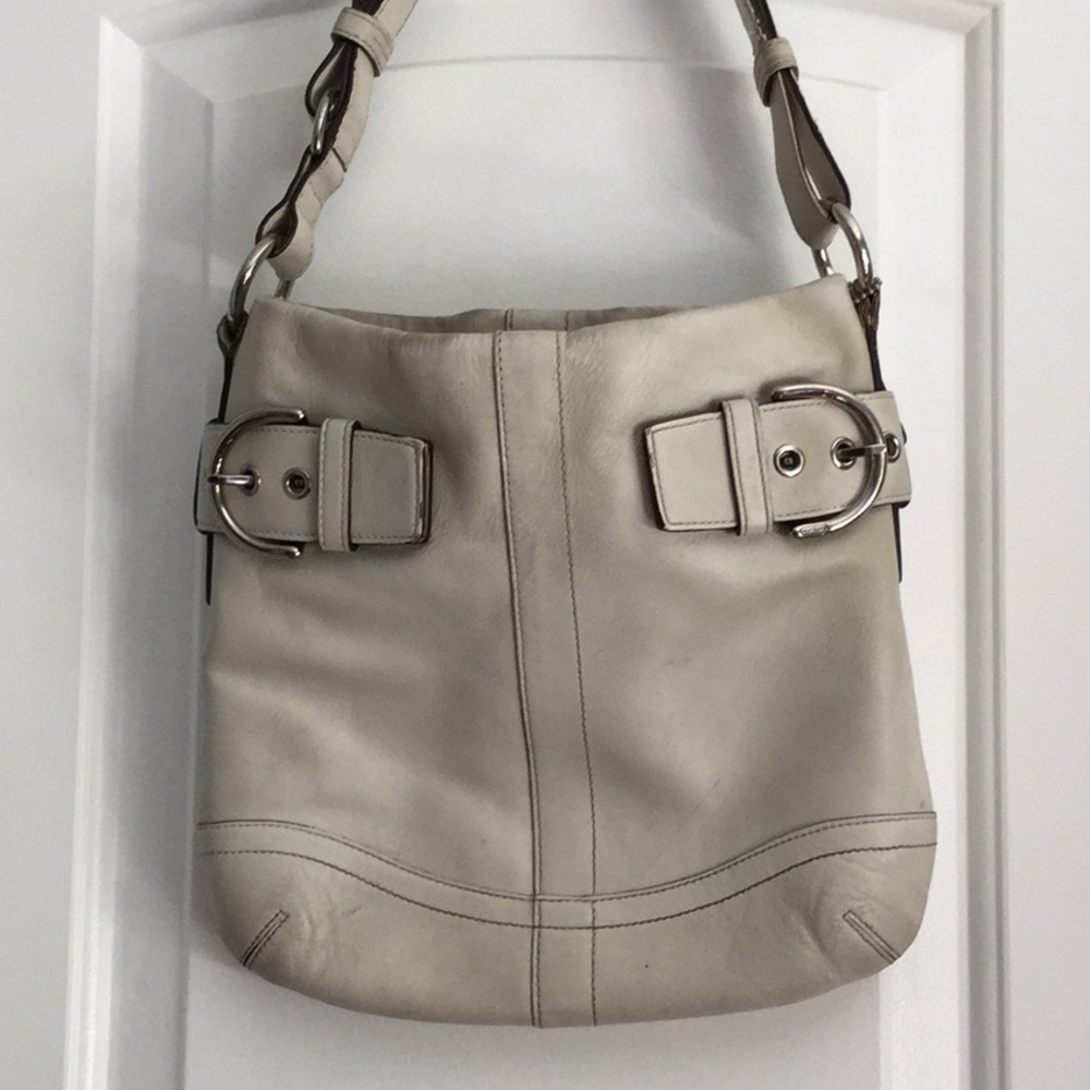 Coach leather hobo purse